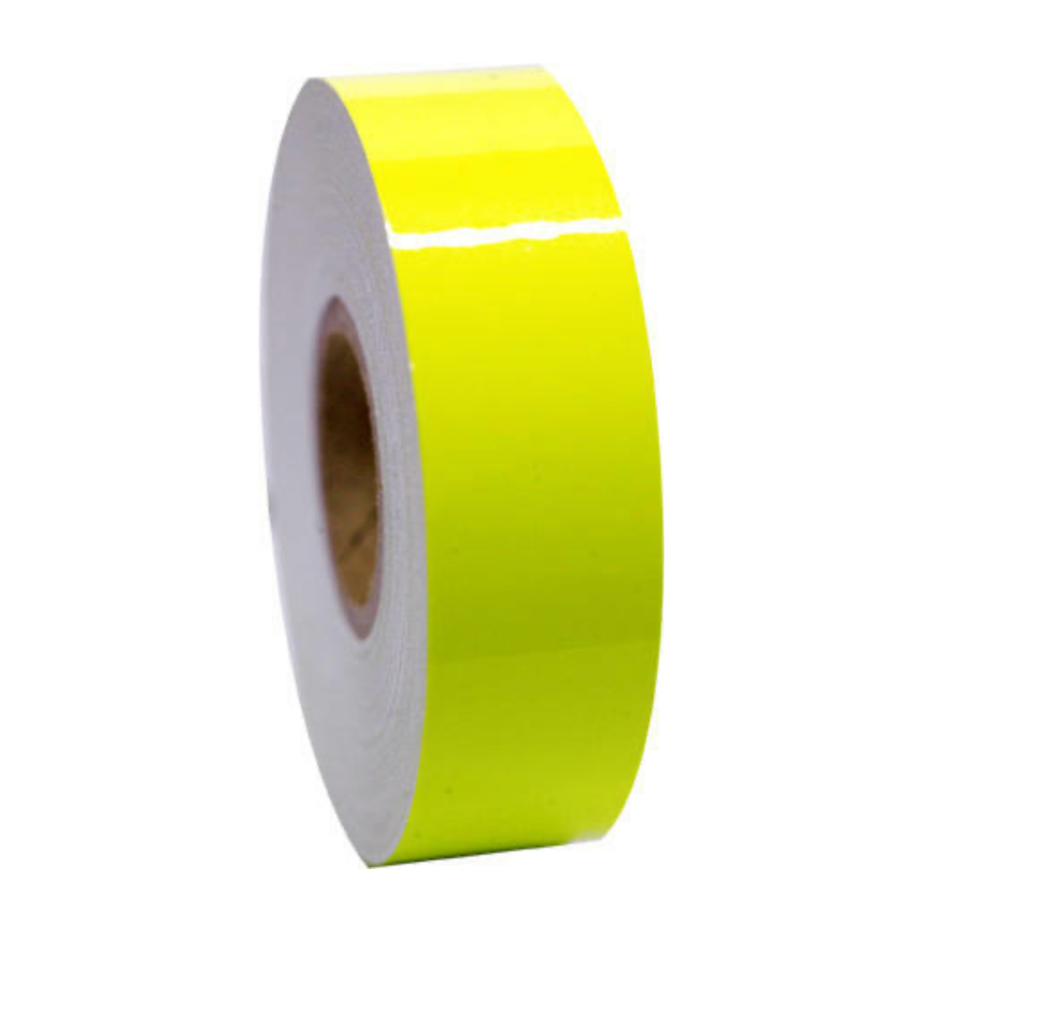 Taśma samoprzylepna gładka - Żółta Fluo